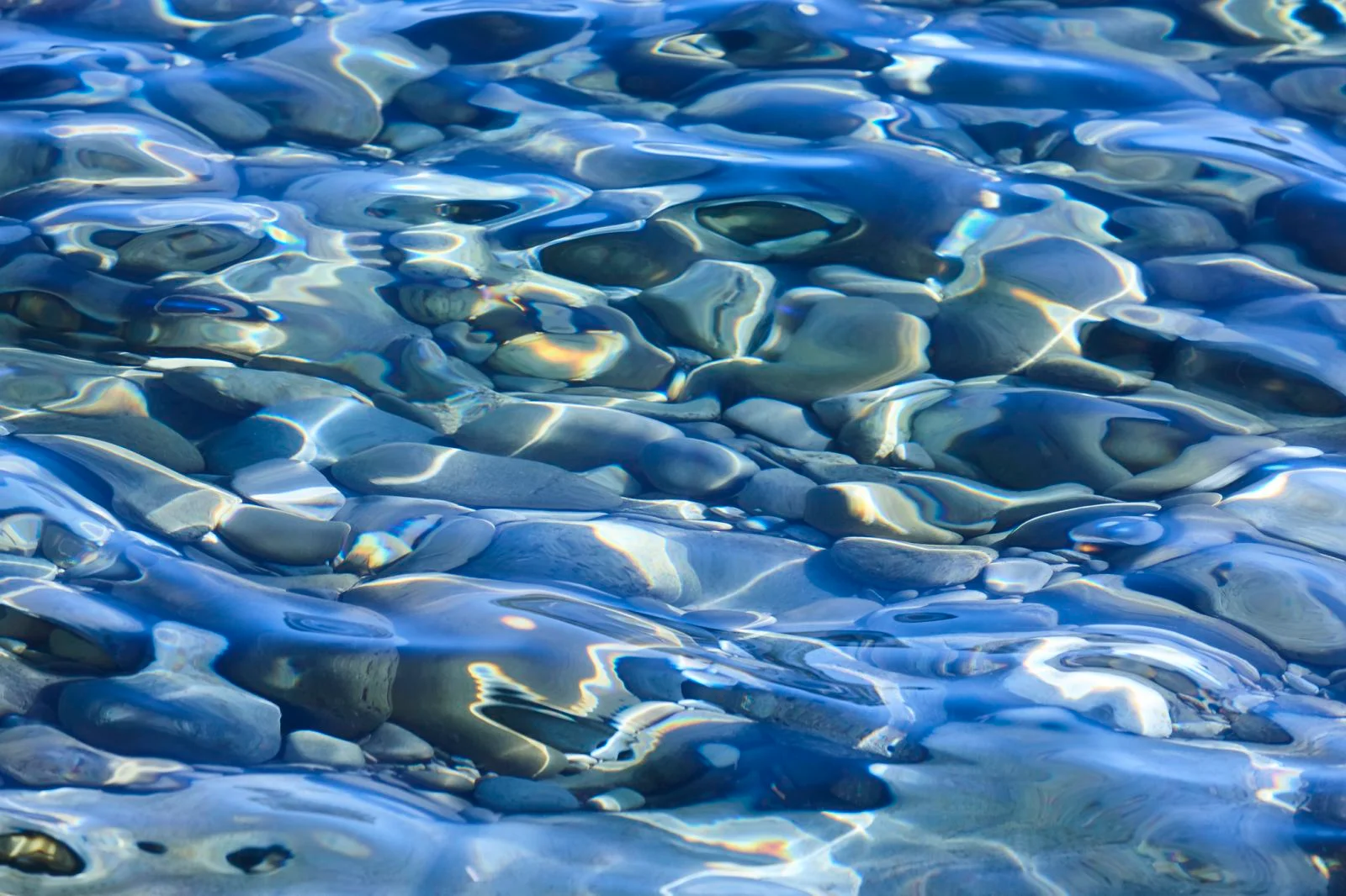 Blue waters in Naxos